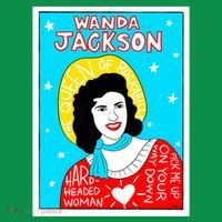 Wanda Jackson Rockabilly Folk Art Hoodie thumb 7