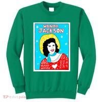 Wanda Jackson Rockabilly Folk Art Sweatshirt thumb 0