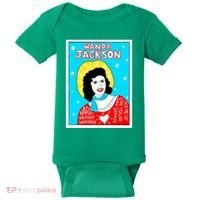 Wanda Jackson Rockabilly Folk Art Baby Bodysuit thumb 0