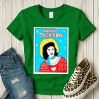 Wanda Jackson Rockabilly Folk Art Women's T-Shirt thumb 3