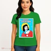 Wanda Jackson Rockabilly Folk Art Women's T-Shirt thumb 4
