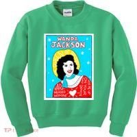 Wanda Jackson Rockabilly Folk Art Kids Sweatshirt thumb 0