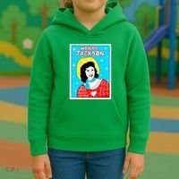 Wanda Jackson Rockabilly Folk Art Kids Hoodie thumb 3