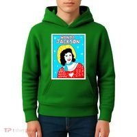 Wanda Jackson Rockabilly Folk Art Kids Hoodie thumb 4