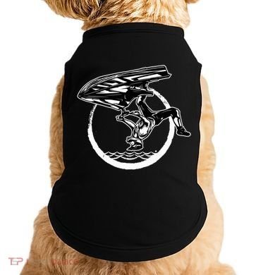 Water Jet Skier Back Flip Design Summer Gift Jet Ski Gift Doggie Tank