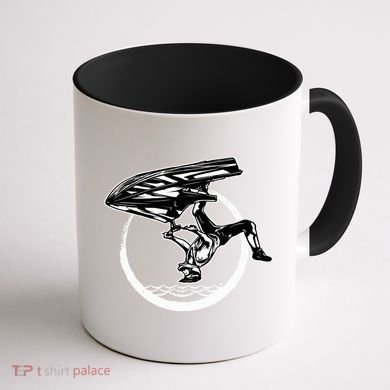 Water Jet Skier Back Flip Design Summer Gift Jet Ski Cool Gift Coffee Mug back