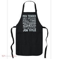 Wizard Job Title Quote Funny Pen Tender Apron thumb 0