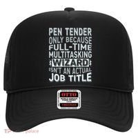 Wizard Job Title Quote Funny Pen Tender Hat thumb 0