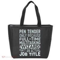 Wizard Job Title Quote Funny Pen Tender Tote Bag thumb 0