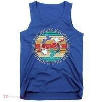 Were Just Two Lost Soul Swimming In A Fish Bowl Hippie Fish Gift Tank Top thumb 0