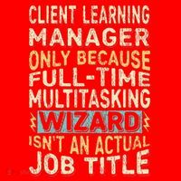 Wizard Job Title Quote Funny Client Learning Manager Santa Hat thumb 1