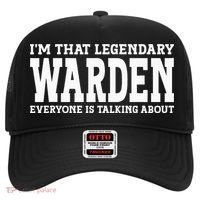 Warden Job Title Employee Funny Worker Profession Warden Hat thumb 0