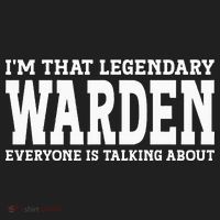 Warden Job Title Employee Funny Worker Profession Warden Hat thumb 2