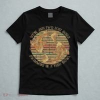 Were Just Two Lost Souls Swimming In A Fish Bowl Retro Style T-Shirt thumb 5