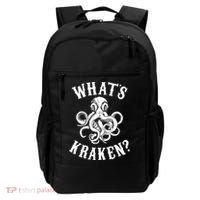 Whats Kraken Amazing Octopus Graphic Backpack thumb 0