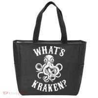 Whats Kraken Amazing Octopus Graphic Tote Bag thumb 0