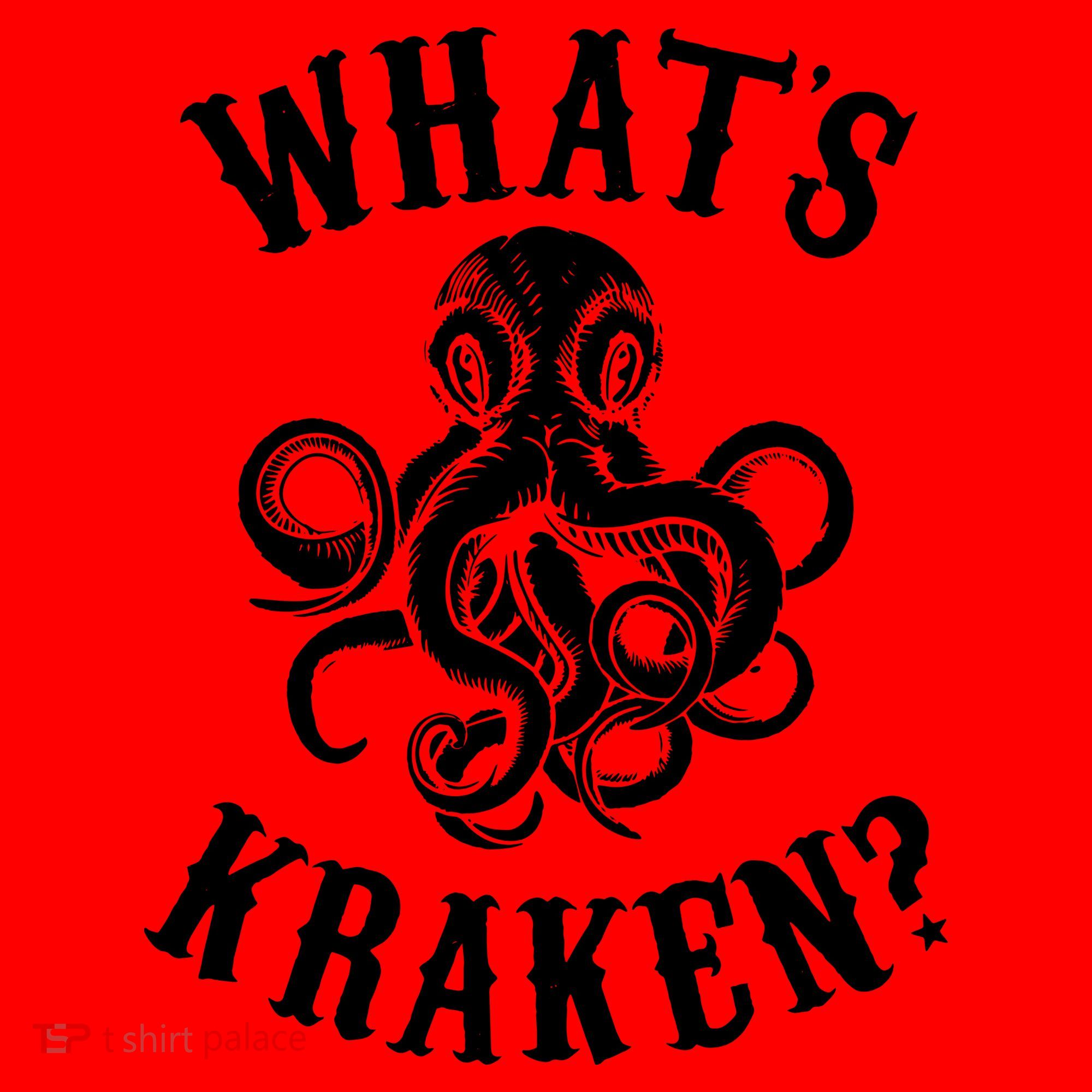 Whats Kraken Amazing Octopus Graphic Santa Hat