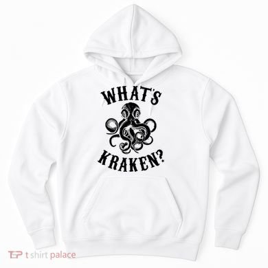 Whats Kraken Amazing Octopus Graphic Hoodie