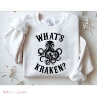 Whats Kraken Amazing Octopus Graphic Sweatshirt thumb 2