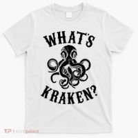 Whats Kraken Amazing Octopus Graphic T-Shirt thumb 0