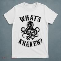 Whats Kraken Amazing Octopus Graphic T-Shirt thumb 5