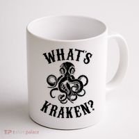 Whats Kraken Amazing Octopus Graphic Coffee Mug thumb 1