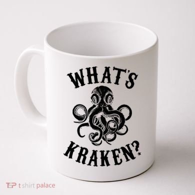 Whats Kraken Amazing Octopus Graphic Coffee Mug