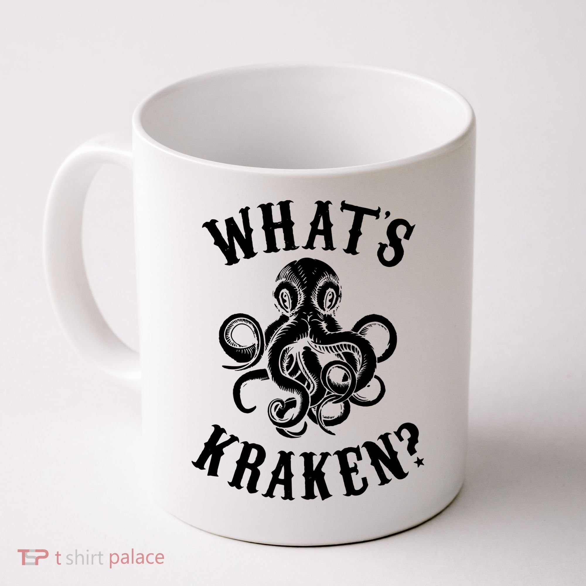 Whats Kraken Amazing Octopus Graphic Coffee Mug