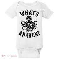 Whats Kraken Amazing Octopus Graphic Baby Bodysuit thumb 0