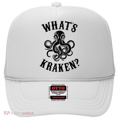 Whats Kraken Amazing Octopus Graphic Hat