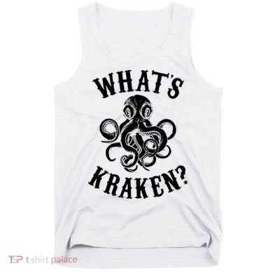 Whats Kraken Amazing Octopus Graphic Tank Top