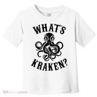 Whats Kraken Amazing Octopus Graphic Toddler T-Shirt thumb 0