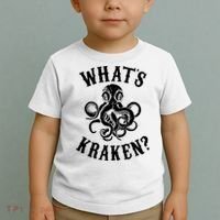 Whats Kraken Amazing Octopus Graphic Toddler T-Shirt thumb 2