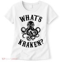 Whats Kraken Amazing Octopus Graphic Women's T-Shirt thumb 0