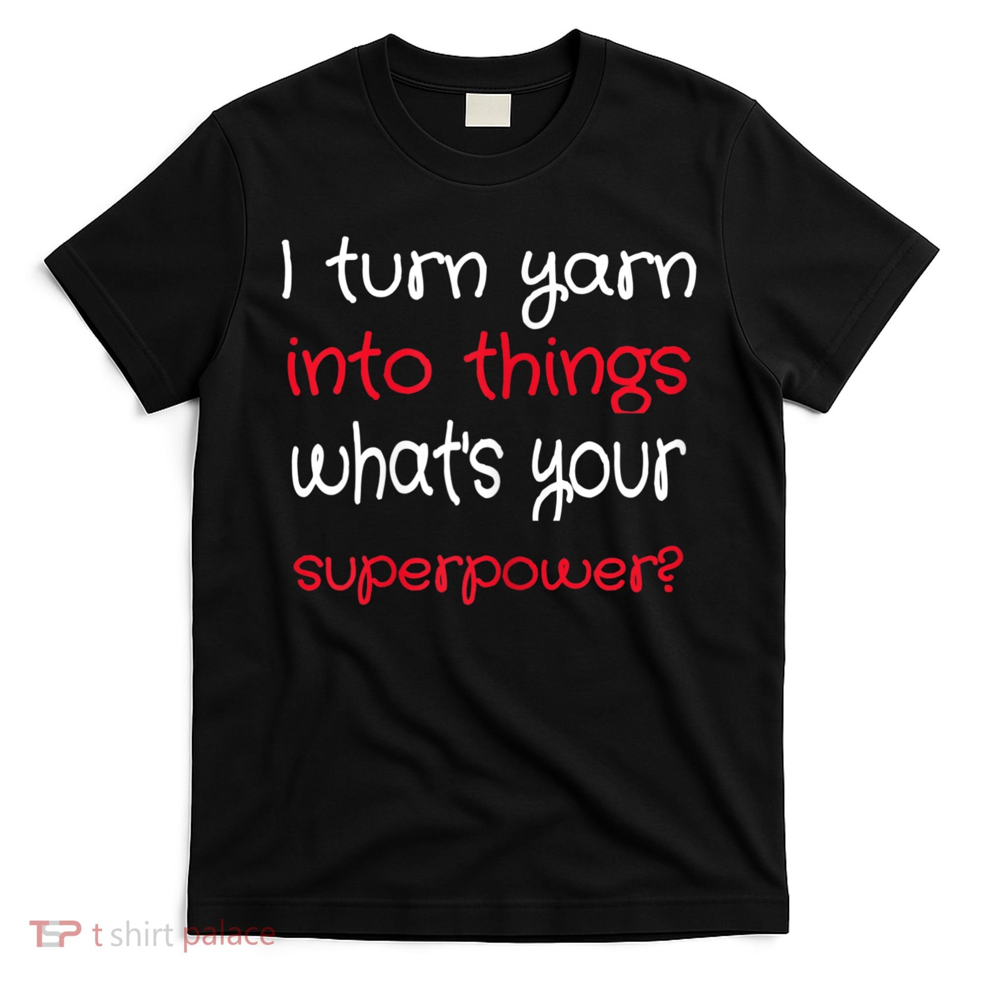 Womens Knit And Crochet Knitter Crocheter Funny For Women T-Shirt