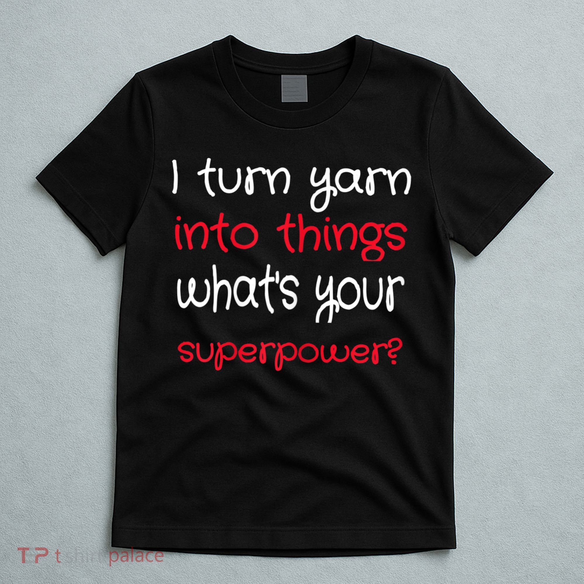 Womens Knit And Crochet Knitter Crocheter Funny For Women T-Shirt