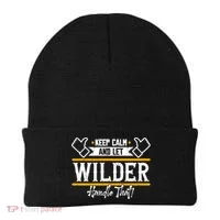 Wilder Keep Calm And Let Wilder Handle That Cool Gift Beanie thumb 0