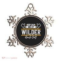 Wilder Keep Calm And Let Wilder Handle That Cool Gift Ornament thumb 0