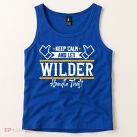 Wilder Keep Calm And Let Wilder Handle That Cool Gift Tank Top thumb 2
