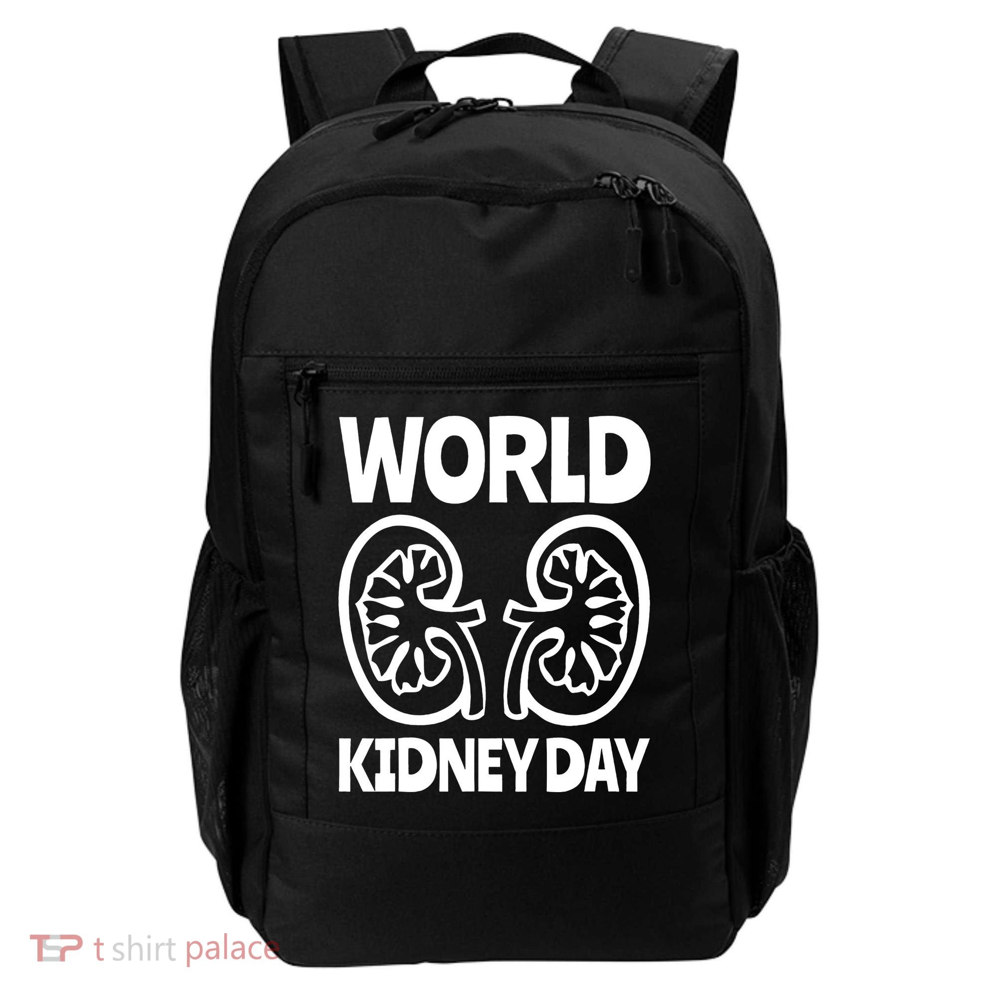 World Kidney Day Public Awareness Backpack