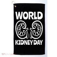 World Kidney Day Public Awareness Golf Towel thumb 0