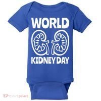 World Kidney Day Public Awareness Baby Bodysuit thumb 0