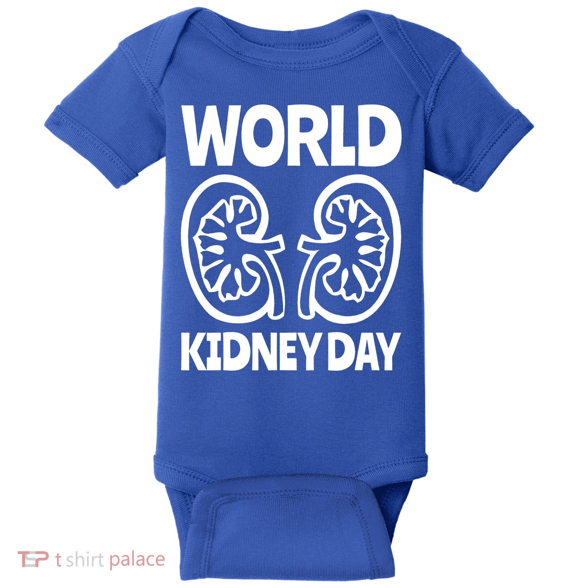 World Kidney Day Public Awareness Baby Bodysuit