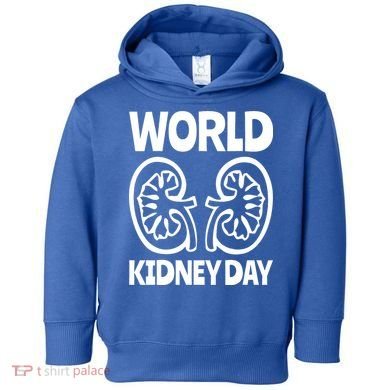 World Kidney Day Public Awareness Toddler Hoodie