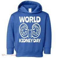 World Kidney Day Public Awareness Toddler Hoodie thumb 0