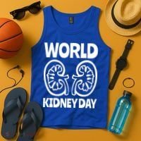 World Kidney Day Public Awareness Tank Top thumb 4