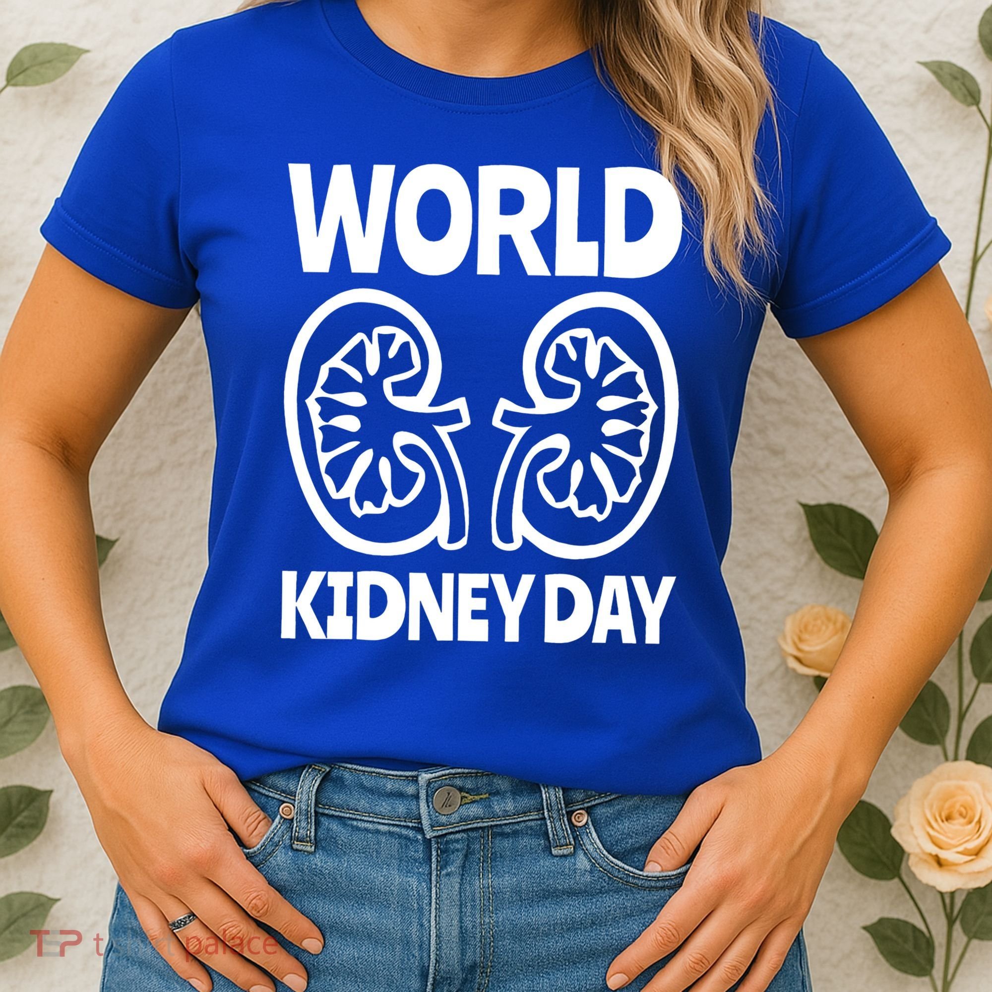 World Kidney Day Public Awareness Women's T-Shirt