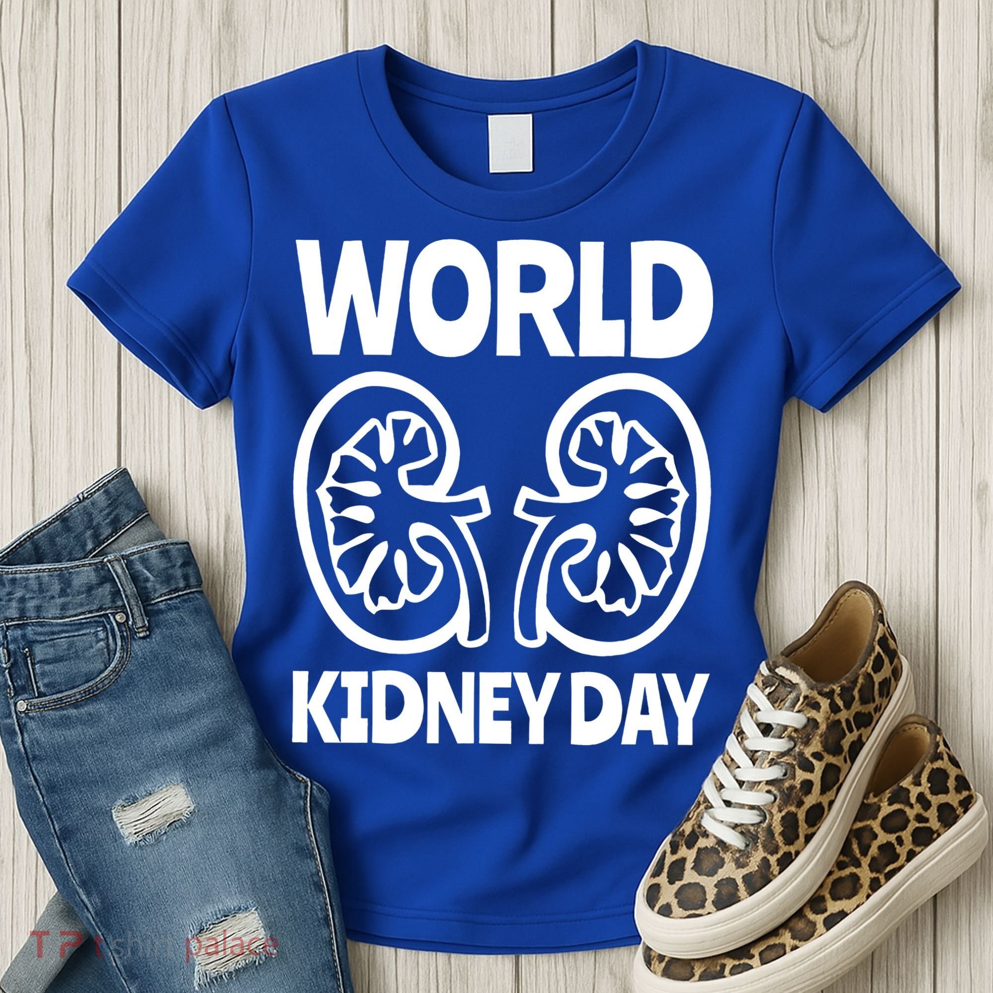 World Kidney Day Public Awareness Women's T-Shirt
