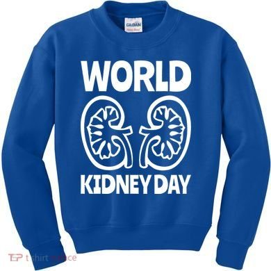 World Kidney Day Public Awareness Kids Sweatshirt