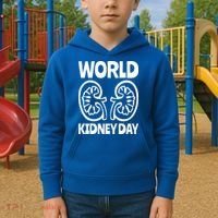 World Kidney Day Public Awareness Kids Hoodie thumb 2